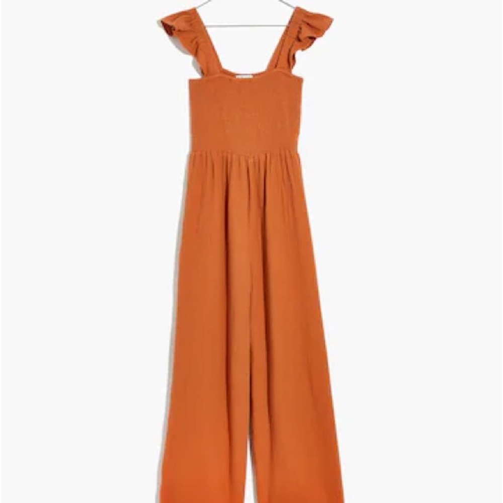 Madewell Flutter Sleeve Jumpsuit